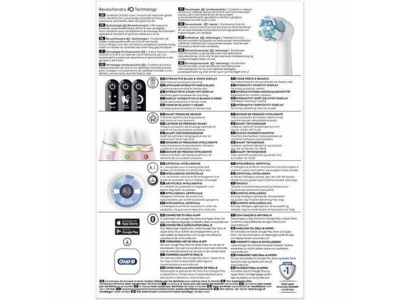 Електрическа четка за зъби Oral-B Serie iO6n Розов Електрическа четка за зъби Oral-B Serie iO6n Розов