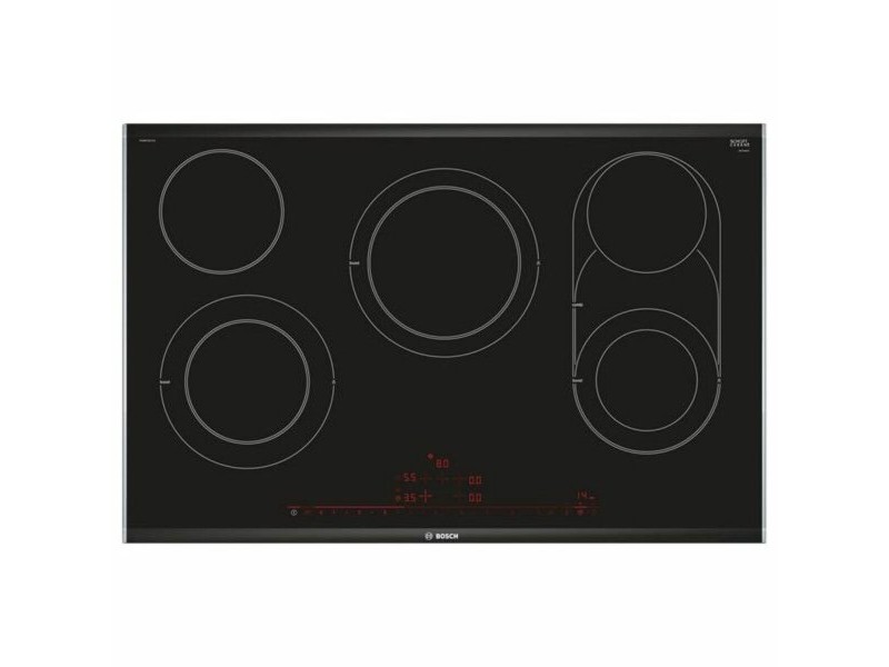 Стъклокерамичен котлон BOSCH PKM875DP1D 80 cm (5 Зона за готвене)