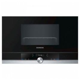 Вградена микровълнова печка Siemens AG BE634LGS1 21 L 900W 900 W Черен Черен/Сив 21 L
