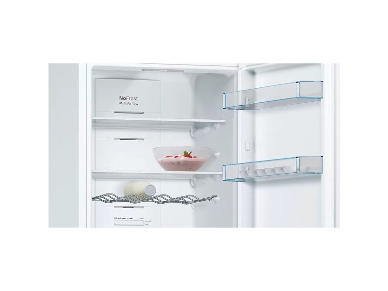 Комбиниран хладилник BOSCH KGN36VWED   186 Бял (60 x 66 x 186 cm)