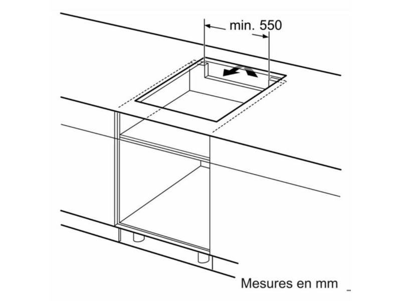 Индукционен Котлон BOSCH PUC611AA5E 60 cm 4600 W