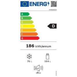 Комбиниран хладилник BOSCH KIN86ADD0 Бял