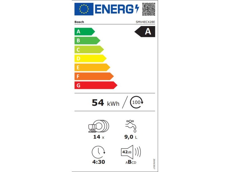 Съдомиялна BOSCH SMV4ECX28E