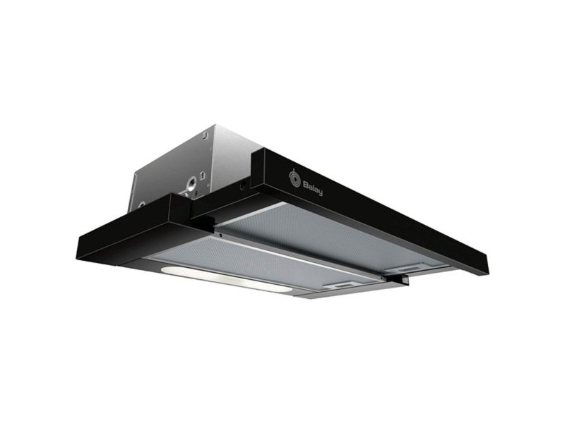 Конвенционален абсорбатор Balay 3BT263MN 370 m3/h 54 dB 146W Черен