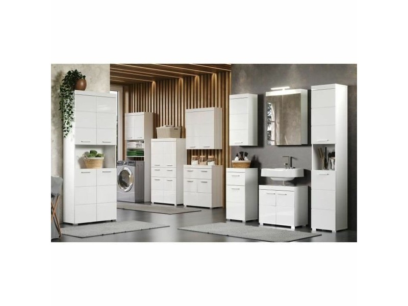 Шкаф Trendteam Kelia Бял 60 x 77 x 17 cm