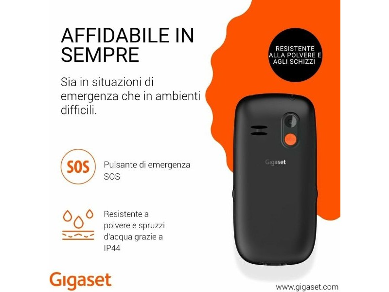 Смартфони Gigaset GL395 2,2