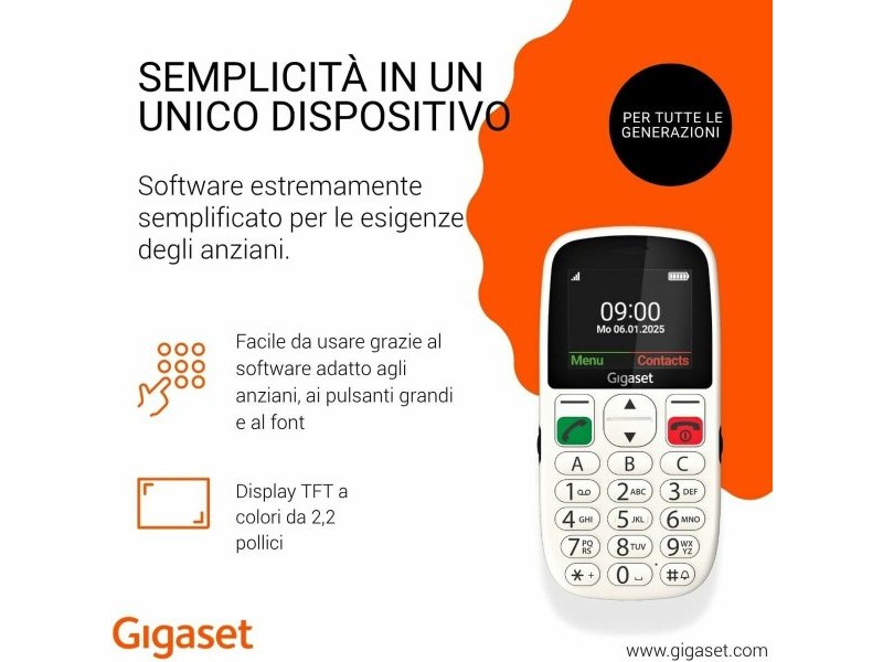 Смартфони Gigaset S30853-H1230-R103 2,2