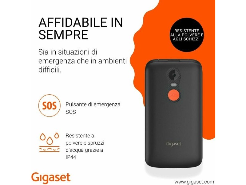 Смартфони Gigaset S30853-H1231-R101 2,8