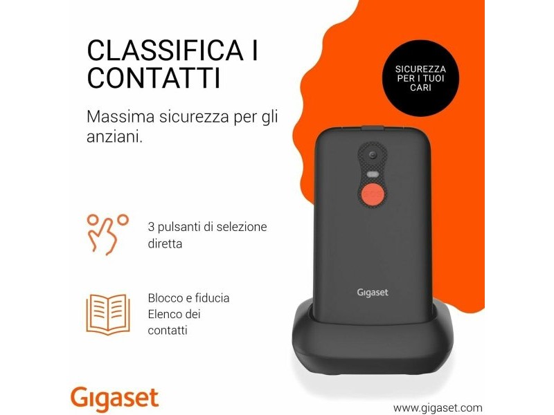 Смартфони Gigaset S30853-H1231-R101 2,8