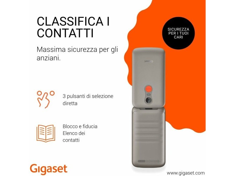 Смартфони Gigaset S30853-H1231-R102 2,8