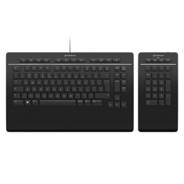 Клавиатура 3Dconnexion 3DX-700092 Черен Qwerty US