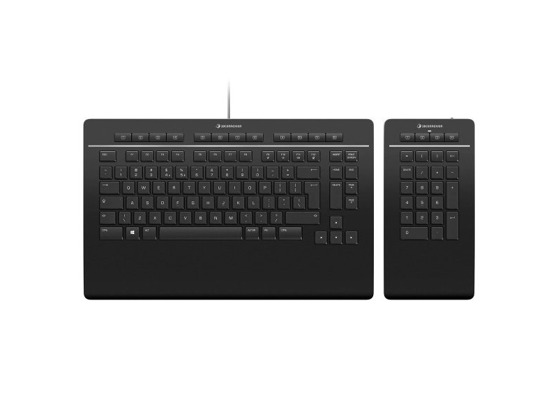 Клавиатура 3Dconnexion 3DX-700092 Черен Qwerty US