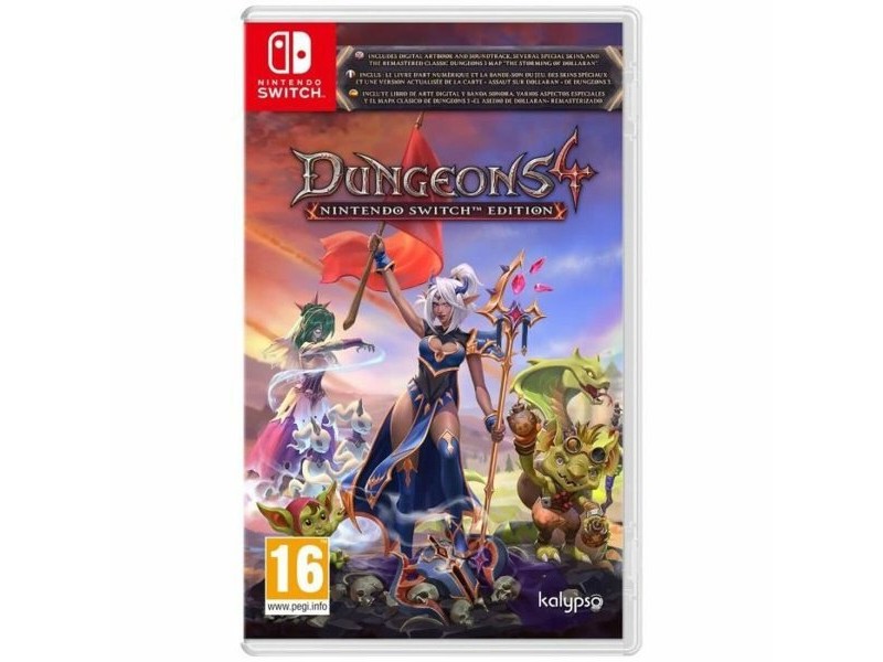Видео игра за Switch Microids Dungeons 4