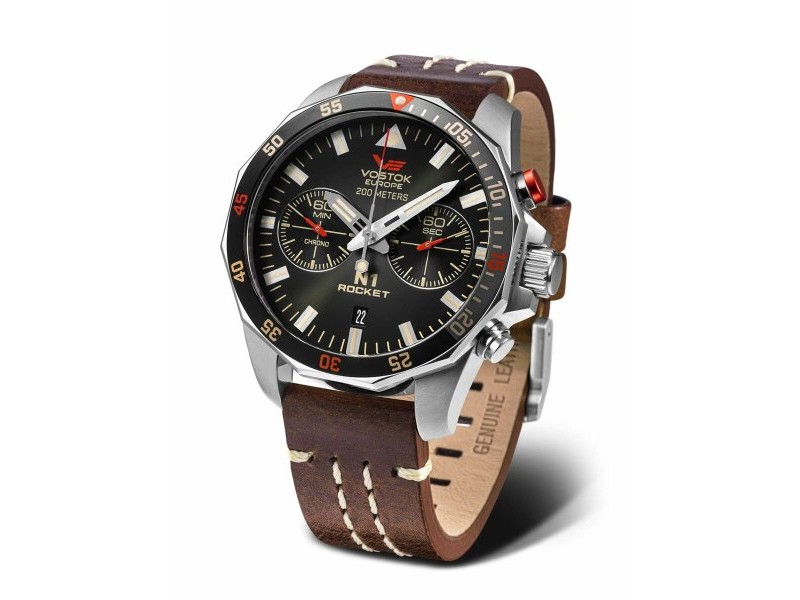 Мъжки часовник Vostok 6S21-225A618 Черен