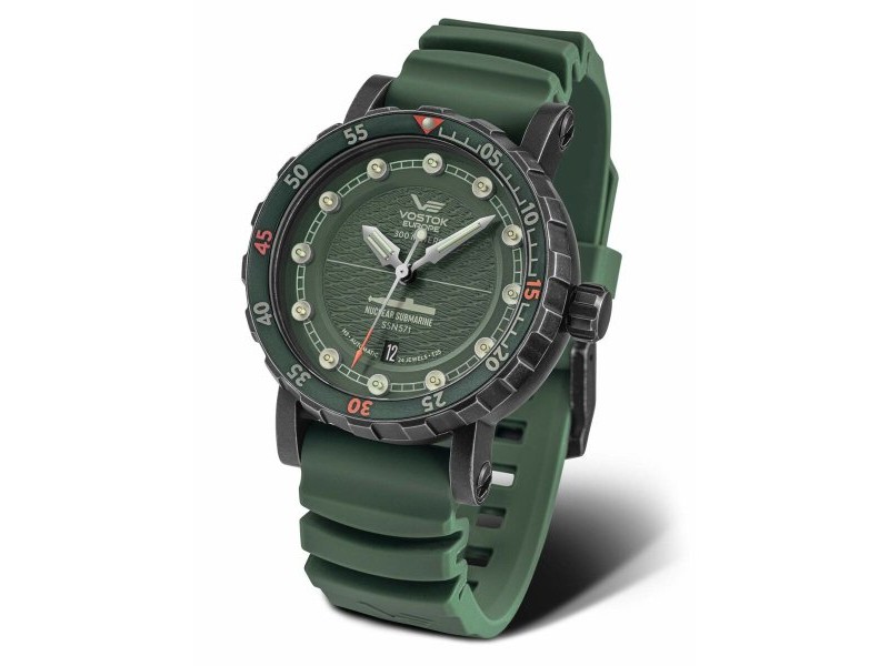 Мъжки часовник Vostok NH35A-571F608 Зелен