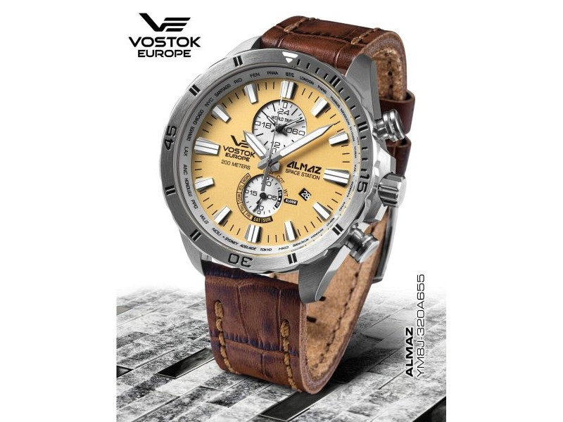 Мъжки часовник Vostok Бежов (Ø 47 mm)