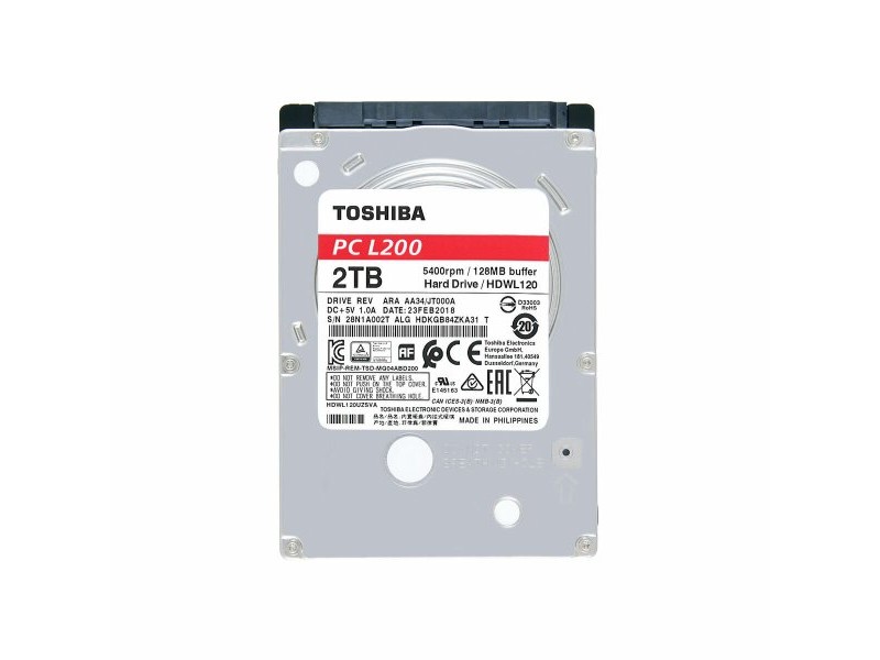 Твърд диск Toshiba HDKGB91ZKA01T 2,5