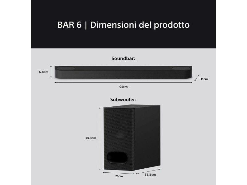 Soundbar система Sony HT-B600
