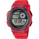 Мъжки часовник Casio WORLD TIME ILLUMINATOR Червен (Ø 43 mm)