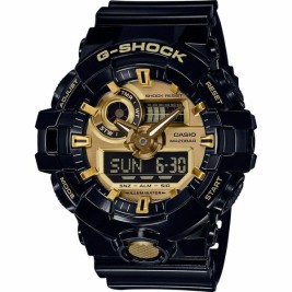 Мъжки часовник Casio G-Shock GA-710 Ø 49 mm Черен Злато