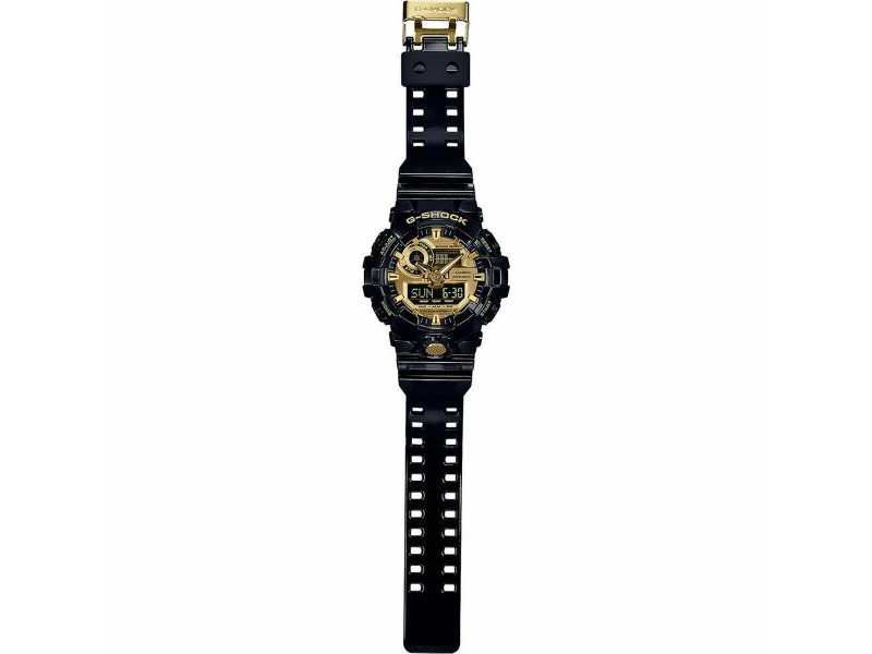 Мъжки часовник Casio G-Shock GA-710 Ø 49 mm Черен Злато