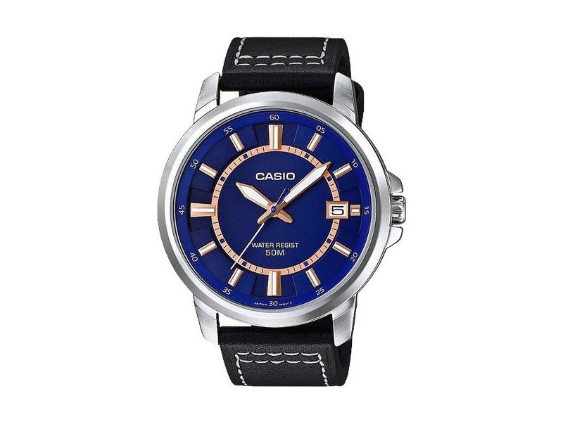 Мъжки часовник Casio ENTICER GENT Черен (Ø 47 mm)