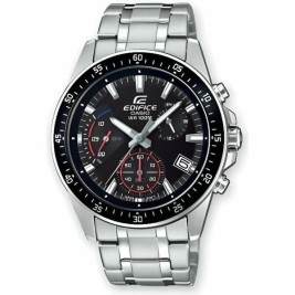 Мъжки часовник Casio EFV540D1AVUEF Черен Сребрист