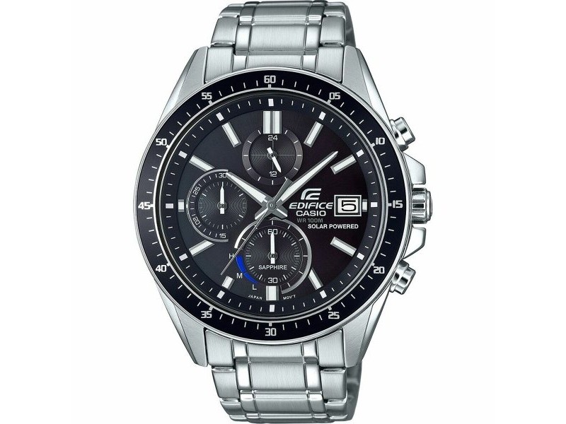 Мъжки часовник Casio EFS-S510D-1AVUEF Черен Сребрист