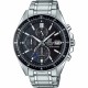 Мъжки часовник Casio EFS-S510D-1AVUEF Черен Сребрист