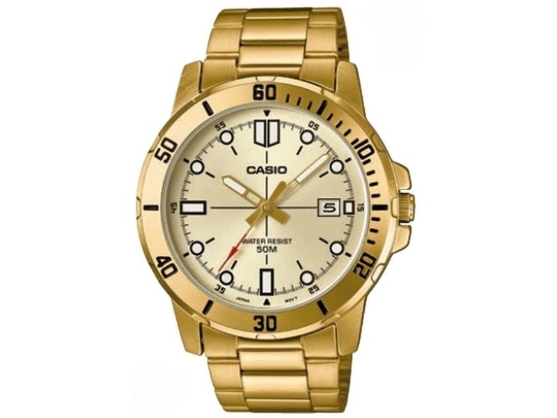 Мъжки часовник Casio DIVER Златен (Ø 45 mm)