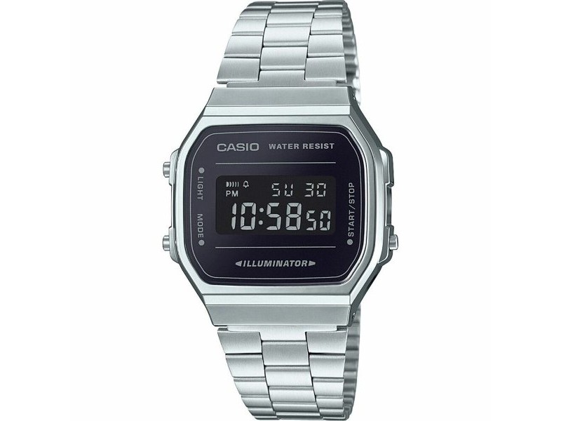 Мъжки часовник Casio Черен Сребрист (Ø 36 mm)