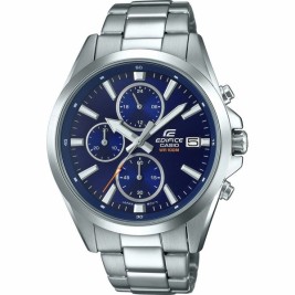 Мъжки часовник Casio EFV-560D-2AVUEF Син Сив Сребрист