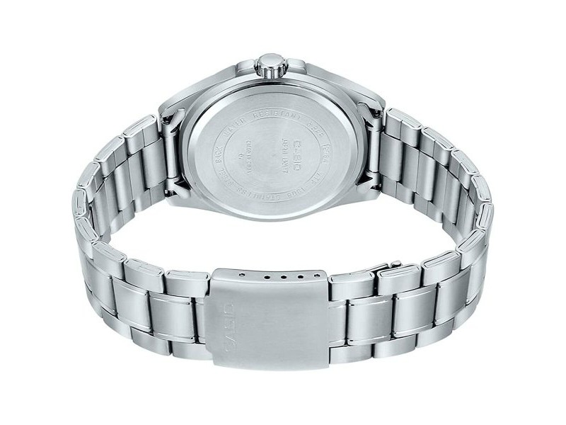 Мъжки часовник Casio BOLD DATE - BLUE Сребрист (Ø 43,5 mm) Мъжки часовник Casio BOLD DATE - BLUE Сребрист (Ø 43,5 mm)