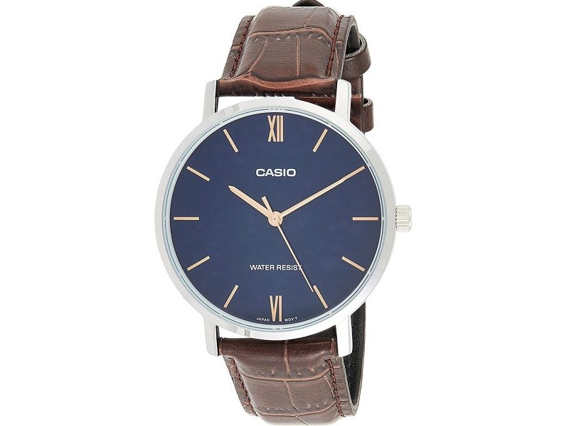 Мъжки часовник Casio MTP-VT01L-2BUDF Черен (Ø 40 mm)