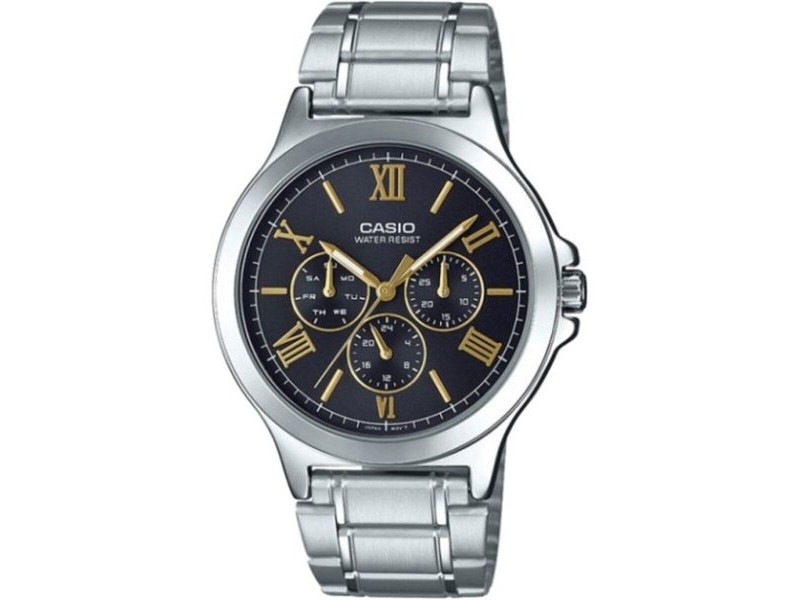 Мъжки часовник Casio COLLECTION Черен Сребрист (Ø 41,5 mm)