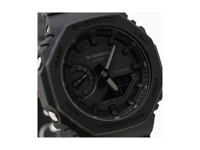 Мъжки часовник Casio G-Shock OAK - ALL BLACK Черен (Ø 45 mm)