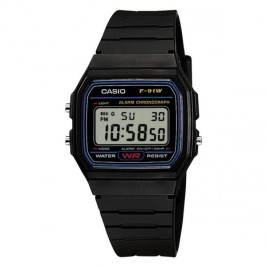 Мъжки часовник Casio F-91W-1YEG Черен