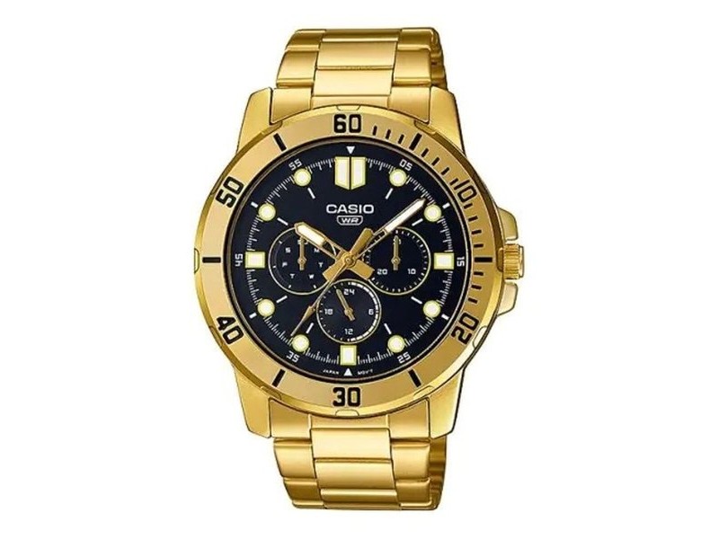 Мъжки часовник Casio DIVER MULTIFUCTION GOLD - BLACK (Ø 49 mm)