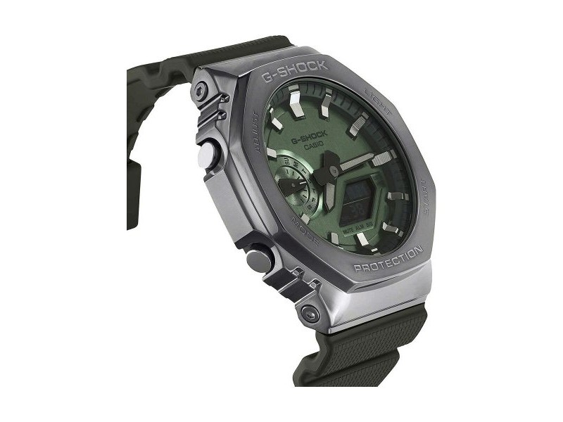 Мъжки часовник Casio G-Shock OAK METAL COVERED - Green (Ø 44,5 mm) (Ø 45 mm)