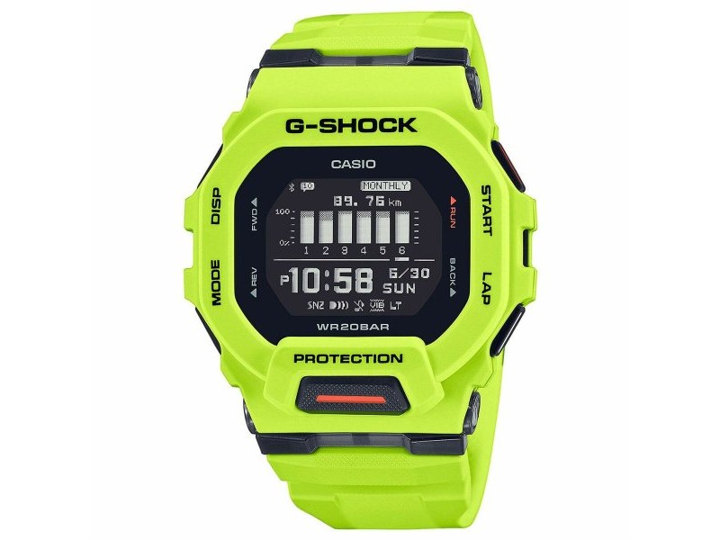 Мъжки часовник Casio G-Shock GBD-200-9ER Жълт Ø 40 mm