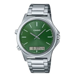 Мъжки часовник Casio COLLECTION Зелен Сребрист (Ø 41,5 mm)