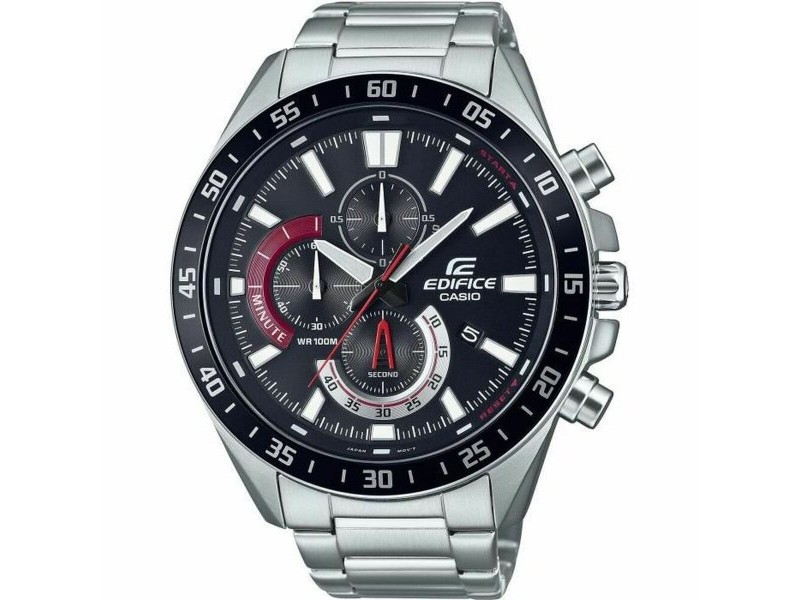 Мъжки часовник Casio EFV-620D-1A4VUEF Черен Сив Сребрист