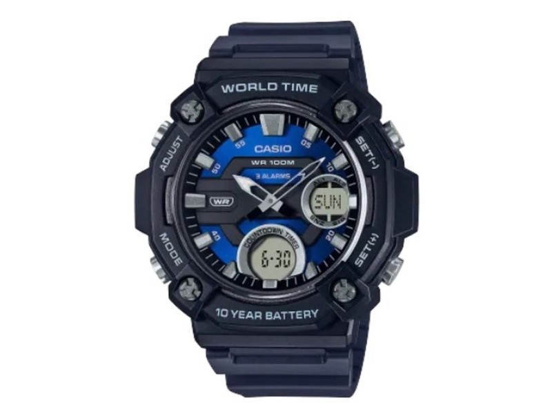 Мъжки часовник Casio OVERSIZE 10 YEAR BATTERY (Ø 52 mm)