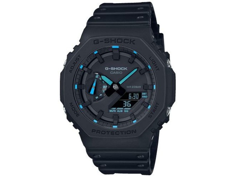 Мъжки часовник Casio G-Shock GA-2100-1A2ER Дигитален Аналог Черен Мъжки часовник Casio G-Shock GA-2100-1A2ER Дигитален Аналог Черен