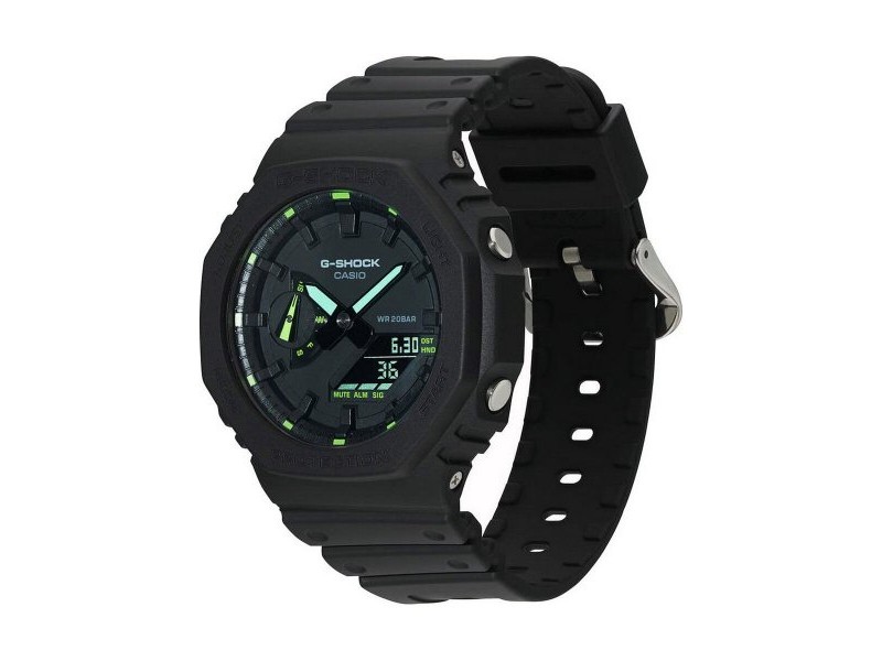 Мъжки часовник Casio G-Shock OAK - Neon Green Index (Ø 45 mm)