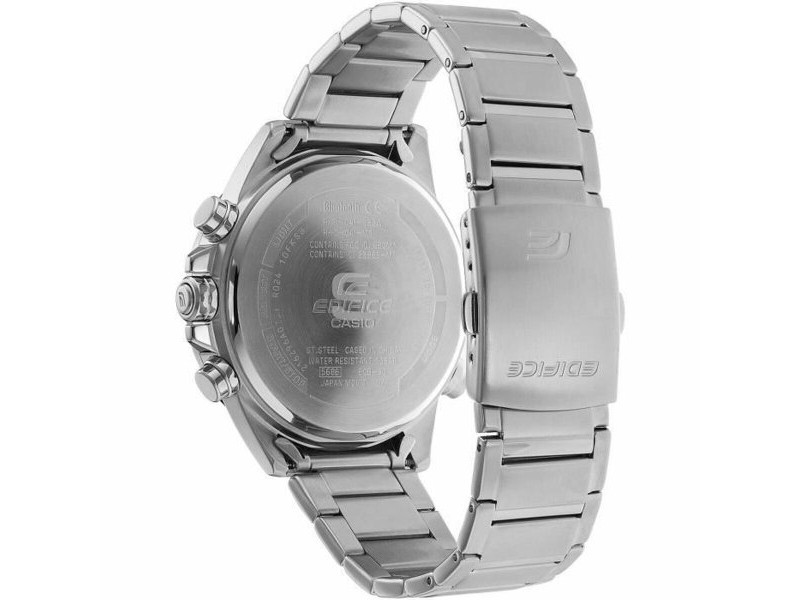 Мъжки часовник Casio Черен Сребрист Ø 46 mm
