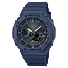 Мъжки часовник Casio NEW OAK  - BLUETOOTH + TOUGH SOLAR Черен (Ø 44,5 mm) (Ø 45,5 mm)