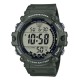 Мъжки часовник Casio ILLUMINATOR WORLDTIME - LONG STRAP Черен (Ø 51 mm)