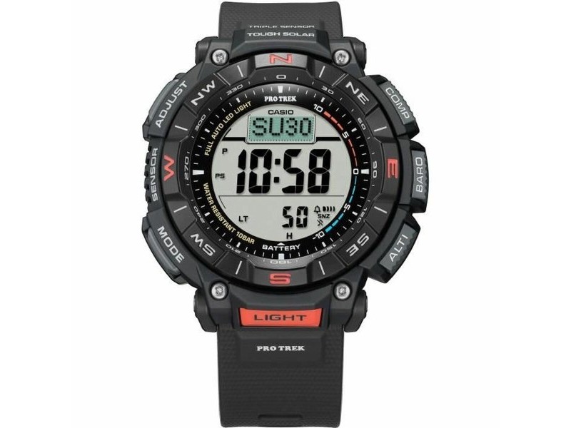 Мъжки часовник Casio Черен Сив