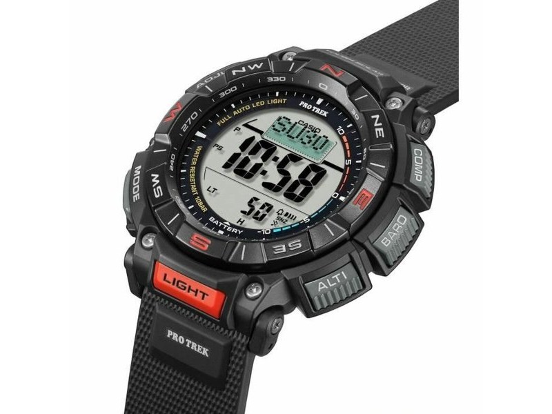 Мъжки часовник Casio Черен Сив